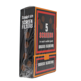 PIPE SCREEN BRASS 100ct