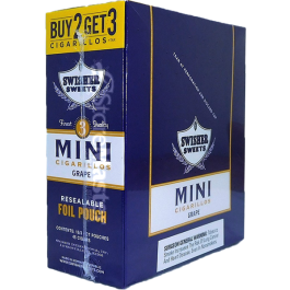 SWISHER SWEET CIG MINI B2G3 GRAPE