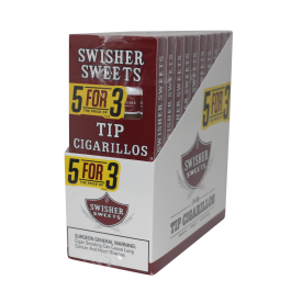 SWISHER SWEET CIG 10/5PK TIP