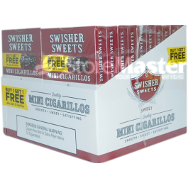 SWISHER SWEET CIG TWIN PACK MINI SWEET