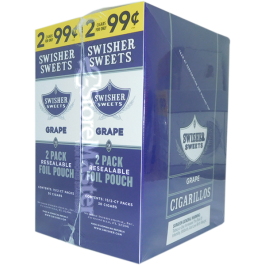 SWISHER SWEET CIG 2/99 GRAPE