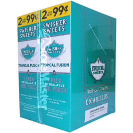 SWISHER SWEET CIG 2/99 TROPICAL FUSION