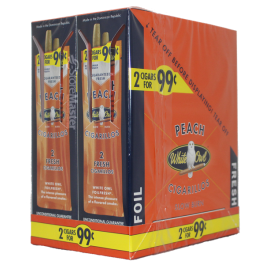 WHITE OWL CIG 2/99 PEACH