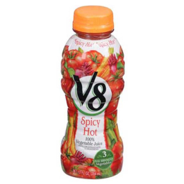 V8 BTL 120z HOT & SPICY