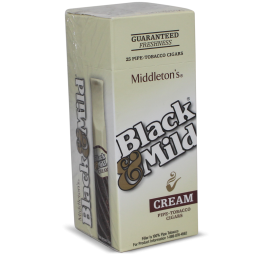 BLACK & MILD CIG 25ct CREAM