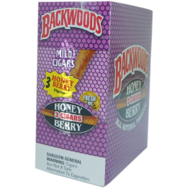 BACKWOODS CIG 3PK HONEY BERRY