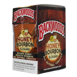 BACKWOODS CIG 5PK HONEY BOURBON