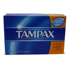 TAMPAX SUPER PLUS ORANGE