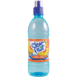 CLEAR FRUIT BTL 16.9oz PEACH FLING