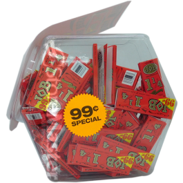 JOB ORANGE 1Ã—1/4 100ct PAPER JAR