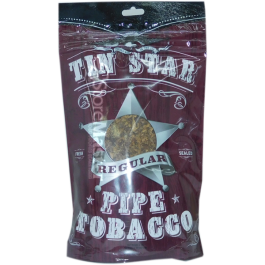 TIN STAR PIPE TOB 3oz REGULAR
