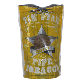 TIN STAR PIPE TOB 8oz GOLD
