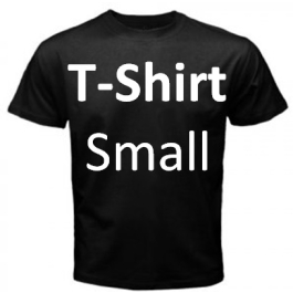 SKYLAND T-SHIRTS BLACK SMALL 6PK