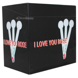 HAPPY VALENTINE ROSE 6"24ct
