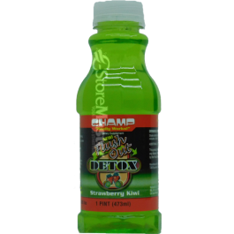 CHAMP DETOX 1PINT STRAWBERRY KIWI