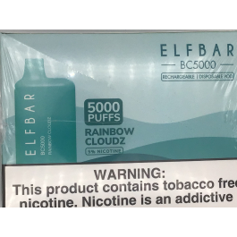 ELFBAR RAINBOW CLOUDZ BC 5000 D/P
