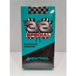 38 SPECIAL FILTER CIGAR 10ct MENTHOL