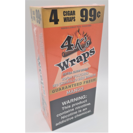 4KS WRAPS 4/99C MANGO 30ct