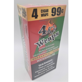 4KS WRAPS 4/99C WATERMELON 30ct