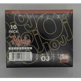 HYDE RECHARGE EDGE OJ 10CT/3300PUFF