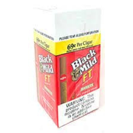 BLACK & MILD CIG 25ct/69c SWEET FT