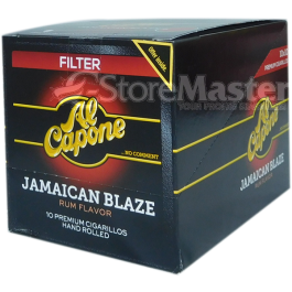 AL CAPONE FILTER CIG 10ct JAMAICAN BLAZE