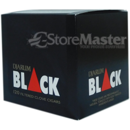 DJARUM FILTER CIG 10/12ct BLACK
