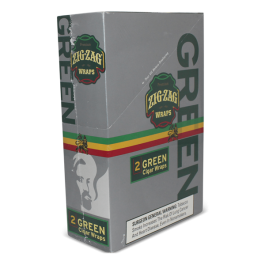 ZIG ZAG WRAPS 25ct GREEN