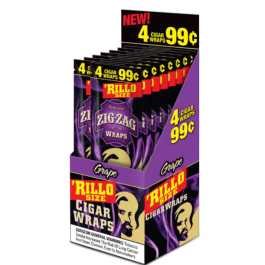 ZIG ZAG 'RILLO WRAPS 4/99C GRAPE