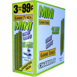 GOOD TIMES CIG MINI 3/99 WHITE GRAPE