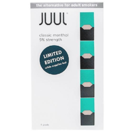 JUUL MENTHOL 5% CATRID.1ct