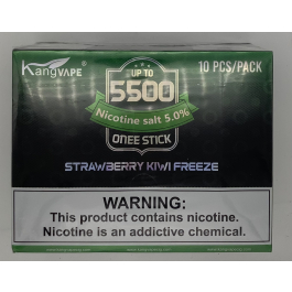 KANGVAPE 5500 STRAW KIWI FREEZE 10CT
