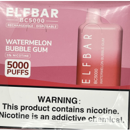 ELFBAR WATERMELON BUBBLE GUM BC 5000/DP 