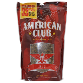 AMERICAN CLUB PIPE TOB 16oz RED