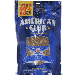 AMERICAN CLUB PIPE TOB 16oz BLUE