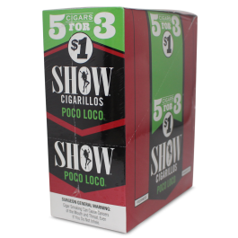 SHOW CIG 5/1.00 SPIRAL MANGO BLUEBERRY POCO LOCO