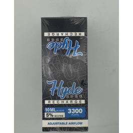HYDE RECHARGE EDGE BLUE RAZZ 10CT/3300PUFF