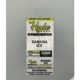 HYDE RECHARGE EDGE BANANA ICE 10CT/3300PUFF