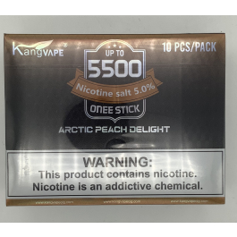 KANGVAPE 5500 ARCTIC PEACH DELIGHT 10CT