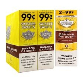  SWISHER SWEET CIG 2/99 BANANA DAIQUIRI