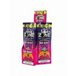 HEMP ZONE WRAPS 15/5PK BEE BERY