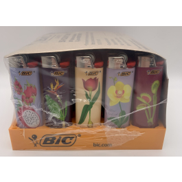 BIC LIGHTER 50ct BOTANICLE