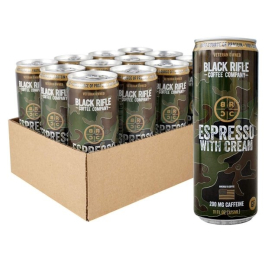BLACK RIFLE COFFEE CREAM 12/11oz CAN