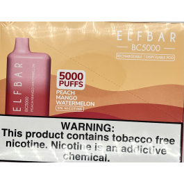 ELFBAR PEACH MANGO WATERMELON BC 5000/DP