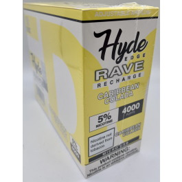 HYDE RAVE 4000PUFF CARIBBEAN COLADA 