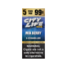 CITY LIFE CIG 5/.99 MIX BERRY
