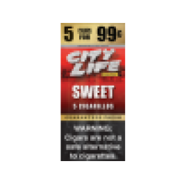 CITY LIFE CIG 5/.99 SWEET