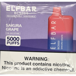 ELFBAR SAKURA GRAPE BC 5000/DP 