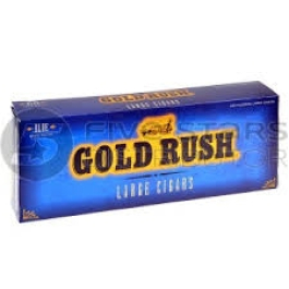 GOLD RUSH FILTER CIGAR 10ct BLUE
