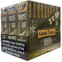 GOOD TIMES CIG PACK 3/92 GREEN SWEET